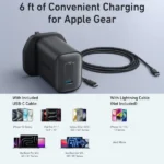 Anker Nano 100W Charger with 6ft 5A USB-C Cable - Image 2