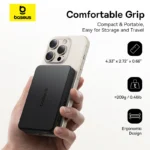 Baseus Airpow Ⅱ 10000mAh 22.5W Qi2 Magnetic Power Bank - Image 9